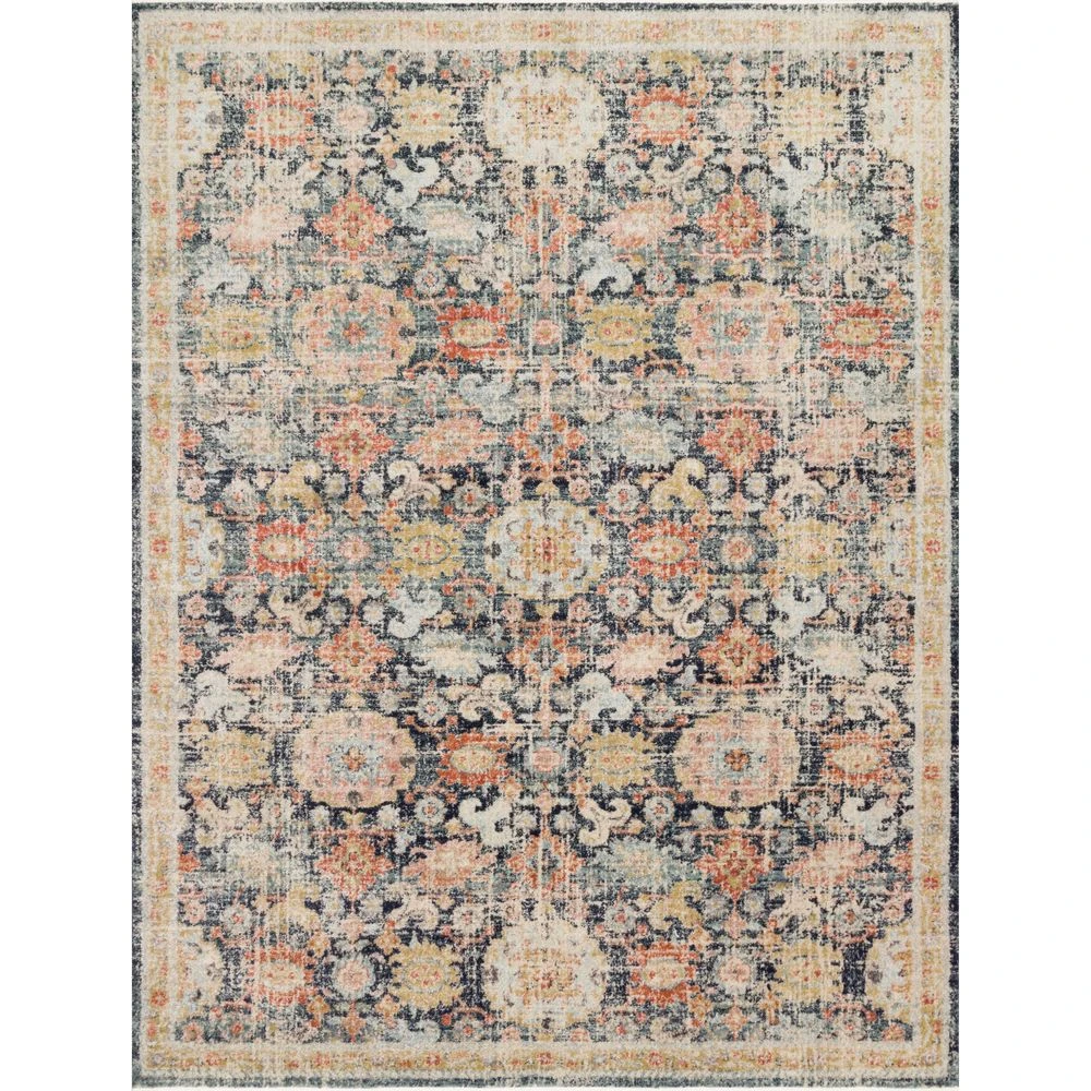 Magnolia Home By Joanna Gaines X Loloi Graham Blue / Multi 6'-7" X 9'-7" Area Rug 3 Magnolia Home By Joanna Gaines X Loloi Graham Blue / Multi 6'-7" X 9'-7" Area Rug