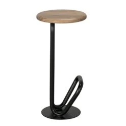 Noir Hook Bar Stool -France and Son Store GSTOOL157MTB L 4