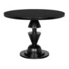 Noir Varick Dining Table - Hand Rubbed Black -France and Son Store GTAB5001HB