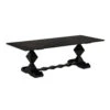 Noir Madeira Dining Table - Hand Rubbed Black 2 Noir Madeira Dining Table - Hand Rubbed Black -France and Son Store GTAB577HB lg
