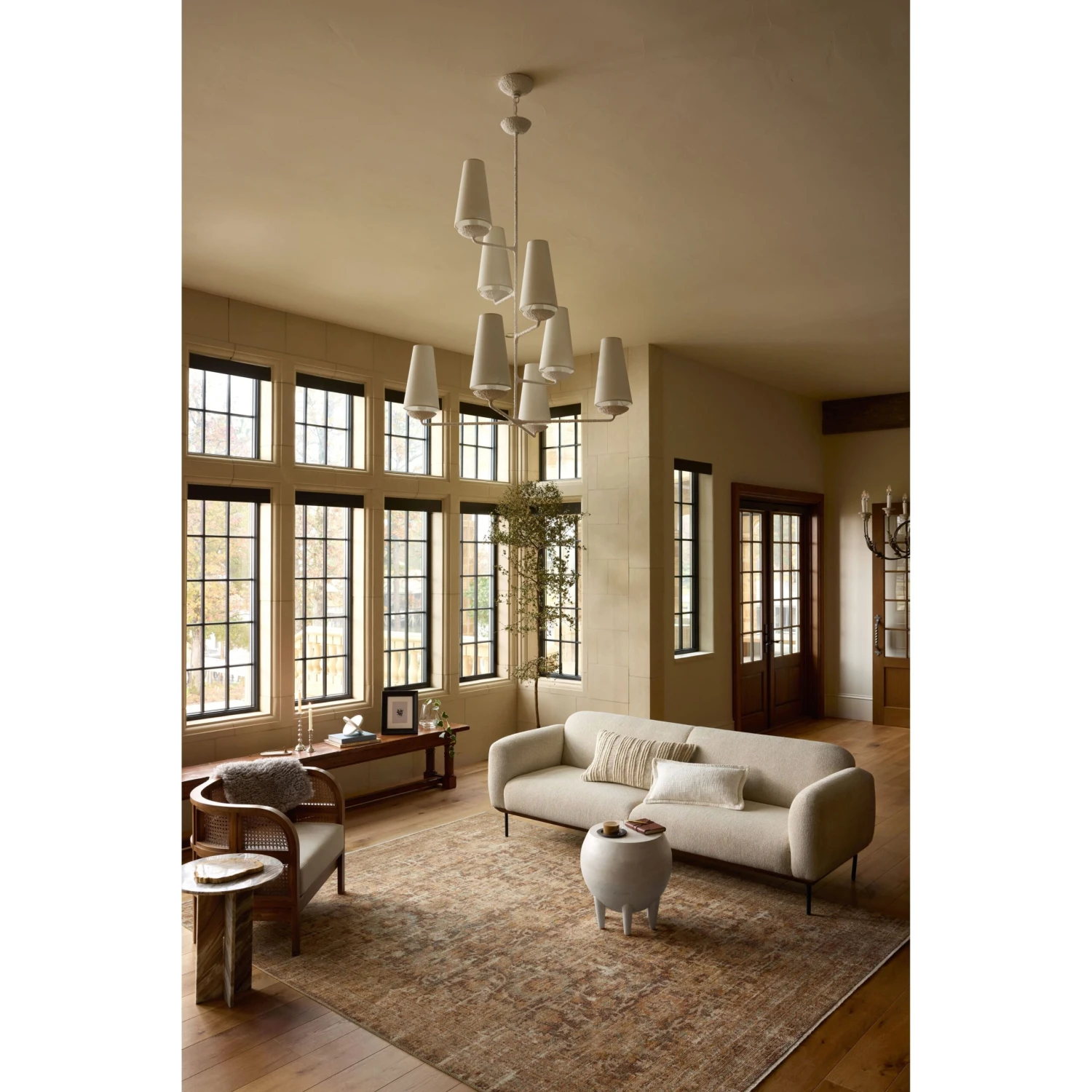 Loloi Heritage Bark / Multi 3'-0" X 5'-0" Accent Rug 6 Loloi Heritage Bark / Multi 3'-0" X 5'-0" Accent Rug - Image 4