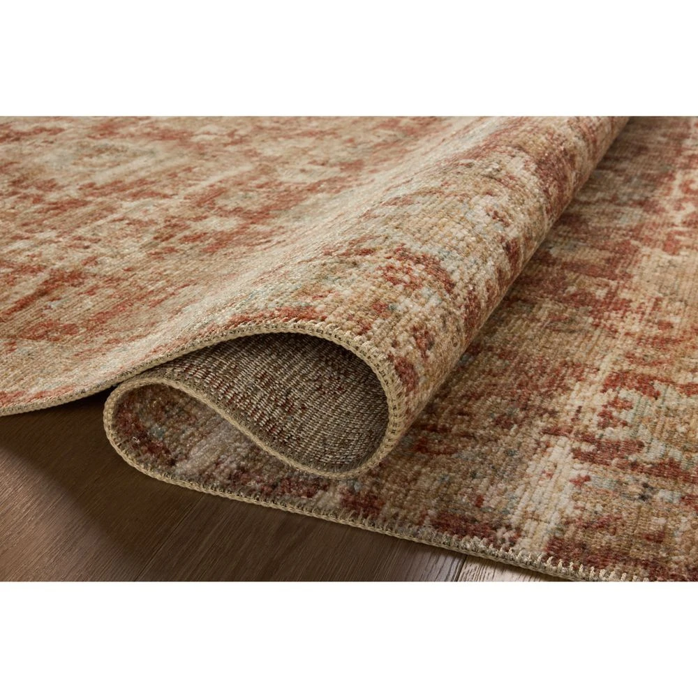 Loloi Heritage Brick / Multi 2'-0" X 3'-0" Accent Rug 6 Loloi Heritage Brick / Multi 2'-0" X 3'-0" Accent Rug - Image 4