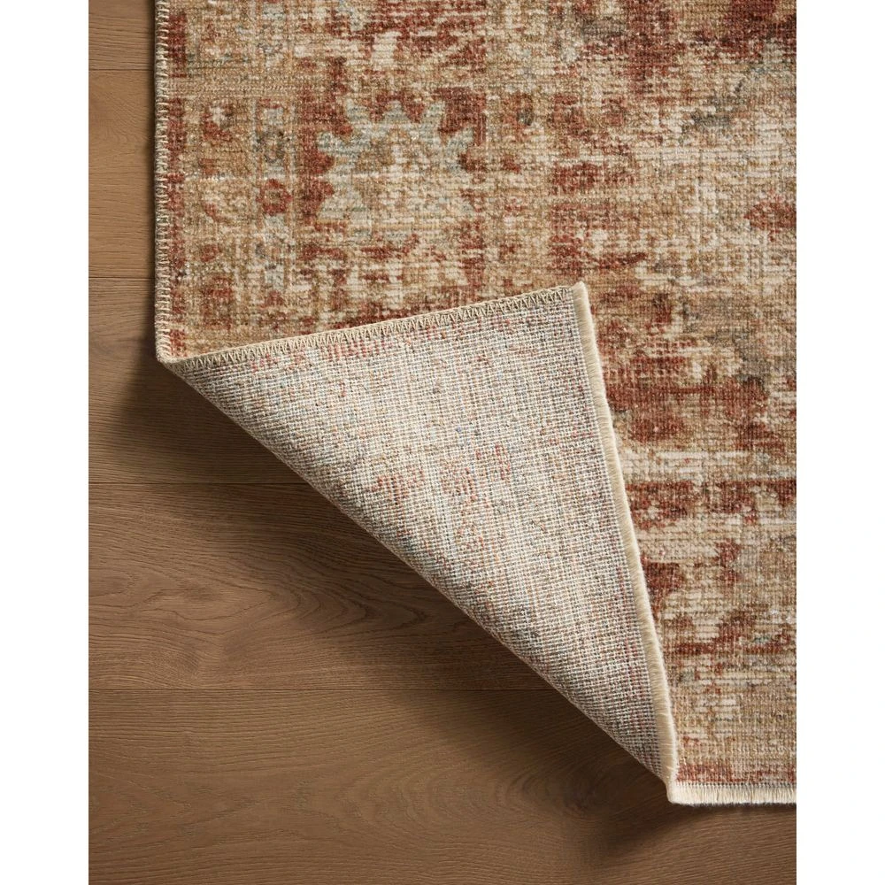 Loloi Heritage Brick / Multi 2'-0" X 3'-0" Accent Rug 8 Loloi Heritage Brick / Multi 2'-0" X 3'-0" Accent Rug - Image 6