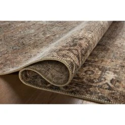 Loloi Heritage Mocha / Denim 15'-0" X 15'-0" Square Area Rug -France and Son Store HERTHER 07MCDE 24 fbf0631e 6795 49a7 a521 3d41eac88ee7