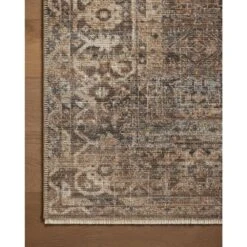 Loloi Heritage Mocha / Denim 2'-5" X 12'-0" Runner -France and Son Store HERTHER 07MCDE 25 a52ce5fc 161b 402d 801e f4a982012bd2