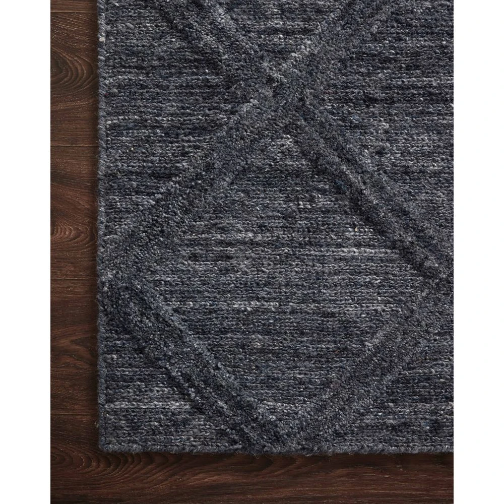 Magnolia Home By Joanna Gaines X Loloi Hunter Indigo 11'-6" X 15' Area Rug 5 Magnolia Home By Joanna Gaines X Loloi Hunter Indigo 11'-6" X 15' Area Rug - Image 3