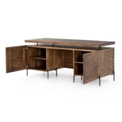 Michel Desk - Gunmetal 22 Michel Desk - Gunmetal -France and Son Store IFAL 040 OPN 1