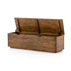 Marissa Trunk - Reclaimed Fruitwood -France and Son Store IHRM 156 OPN 2
