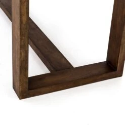 Barnes Kitchen Island - Polished White Marble -France and Son Store IHRM 164 DET 3