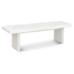 Brooks Bench -France and Son Store IL BRO BENCH 065WW BrooksBench WhiteWash 65