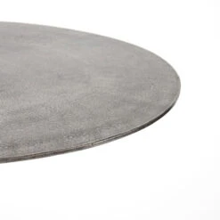 Morrow Bar Table - Raw Antique Nickel -France and Son Store IMAR 214A DET 5