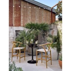 Morrow Bar Table - Antique Rust -France and Son Store IMAR 214 HOV 1 66c7556f bd86 40c8 9efc 9de4b69b6942