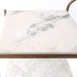 Keaton Bar Cart - Antique Brass -France and Son Store IMAR 69 DET 2