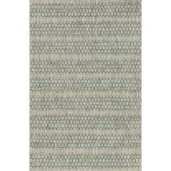 Loloi Isle Grey / Teal 7'-10" X 10'-9" Area Rug