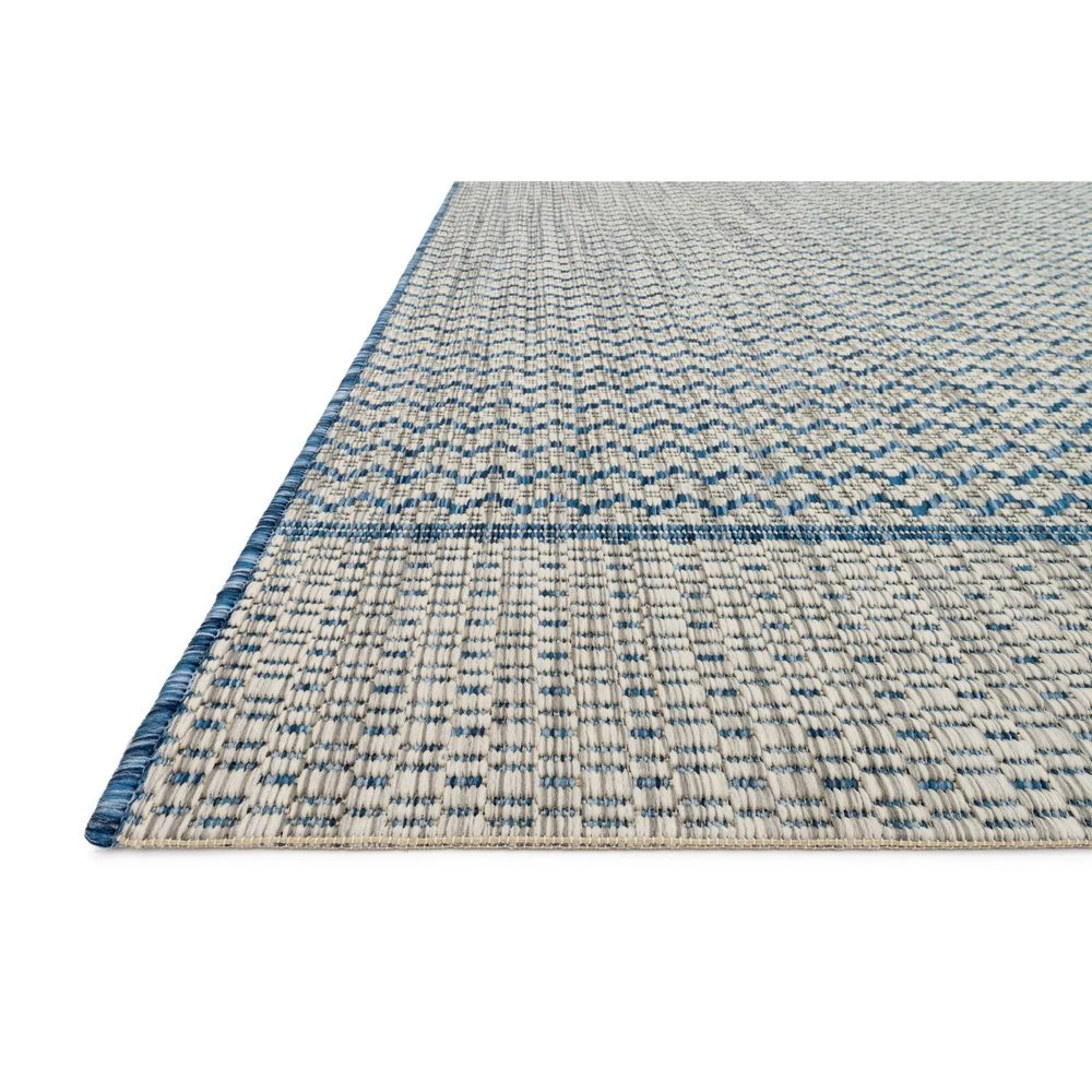 Loloi Isle Grey / Blue 7'-10" X 10'-9" Area Rug 4 Loloi Isle Grey / Blue 7'-10" X 10'-9" Area Rug - Image 2