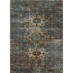 Magnolia Home By Joanna Gaines X Loloi James Midnight / Sunset 2'-7" X 13' Runner Rug