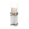 Callen Candleholder - White - Stone -France and Son Store JRA 10218