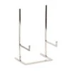 Sleek And Modern Charger Stand - Silver -France and Son Store JRA 11175 6891b71b d868 42e2 9bea 81d6bba21108