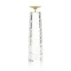 Crystal Spire Candleholder I - Clear, Brass -France and Son Store JRA 14476 1edaba9b 19e1 4181 b4fb e09fcb7ea7ac