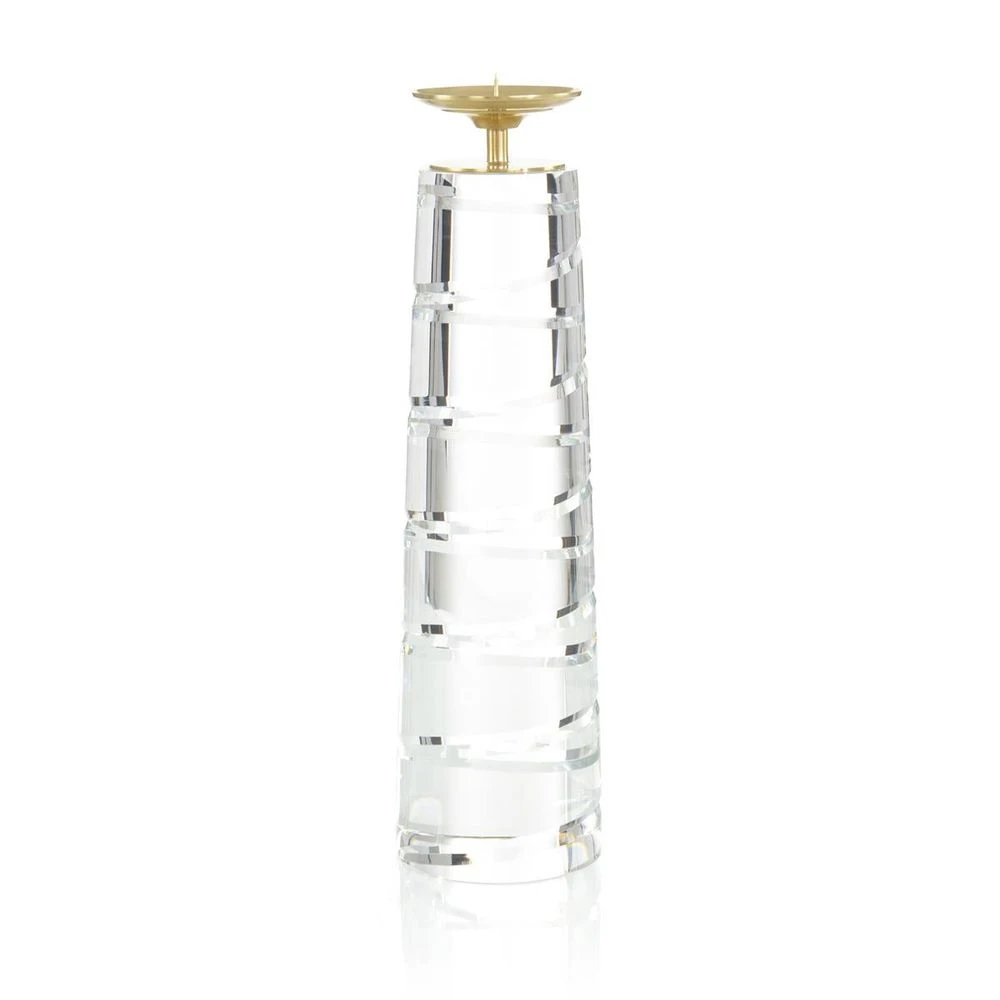 Ellery Spire Candleholder I - Clear - Crystal 3 Ellery Spire Candleholder I - Clear - Crystal