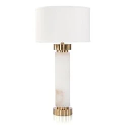 Emory And Coffee Bronze Table Lamp - Bronze - Aluminum -France and Son Store JRL 10455 2