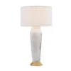 Marble And Gold-Leaf Hexagon Table Lamp - Bronze, White 1 Marble And Gold-Leaf Hexagon Table Lamp - Bronze, White -France and Son Store JRL 10458 b15e2eca 0f11 4a0f 8be2 7518cad443c1