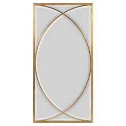 Solis Mirror - Intersecting - Gold