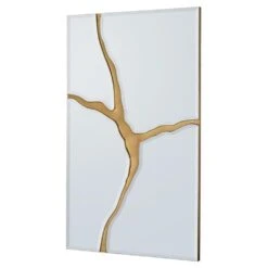 Solis Mirror - Rectangle - Gold -France and Son Store JRM 1081 10 3efb0b5b c12f 4bf8 8131 1a6134dc59f6
