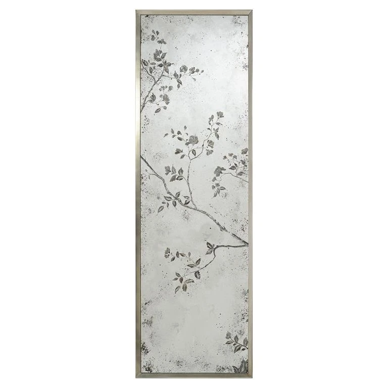 Pastoral Mirror Panels (Set Of Three) - Multicolor,Silver 5 Pastoral Mirror Panels (Set Of Three) - Multicolor,Silver - Image 3