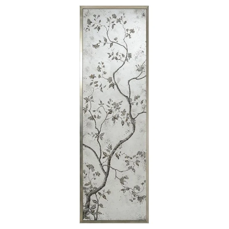 Pastoral Mirror Panels (Set Of Three) - Multicolor,Silver 7 Pastoral Mirror Panels (Set Of Three) - Multicolor,Silver - Image 5