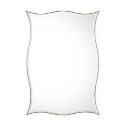 Silver Onda Mirror - Silver
