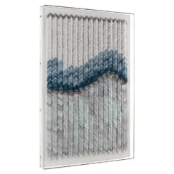 Tony Fey's A Blue River - Grey, White