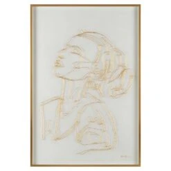 Mark Mcdowell's Reverie Wire Art - White