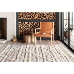 Loloi Khalid Ivory / Taupe 9'-6" X 13'-6" Area Rug -France and Son Store KHALKF 07IVTA 5 a4c85141 bb6e 4375 bcae 1738dcd7ed36
