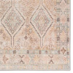 Anastasia Performance Washable Trellis Brown/Tan Runner Rug (3'9"X8' RNR) -France and Son Store KND20 3 e4ae25ec 97b4 4554 b877 5ac9fe78346b