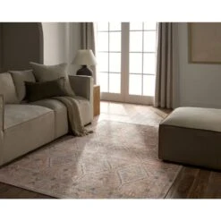 Anastasia Performance Washable Trellis Brown/Tan Runner Rug (3'9"X8' RNR) -France and Son Store KND20 LS 0bd3bf50 f3e0 41d5 a9ea aea5ebf4e5db