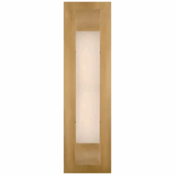 Ezra 16" Bracketed Bath Light - Antique Brass -France and Son Store KW2120ABALB v2