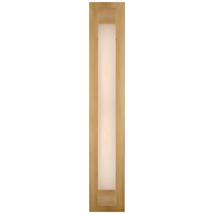 Kingsley 26" Bracketed Bath Light - Antique Brass 4 Kingsley 26" Bracketed Bath Light - Antique Brass - Image 2