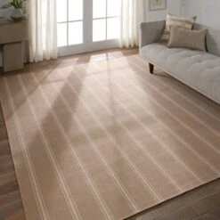 Cadence Butera Memento Handmade Striped Beige/ Ivory Area Rug (9'X12') -France and Son Store LAG03 4 91fd796a 6691 49fc 99e1 ae2e0719a8ed