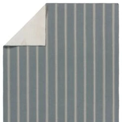 Cadence Butera Memento Handmade Striped Slate/ Ivory Area Rug (2'X3') -France and Son Store LAG05 2 0f92dd9c 2d60 4a7d b384 2701d691f083