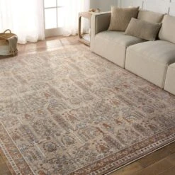 Grit Floral Slate/ Bronze Area Rug (9'X13') -France and Son Store LAR05 4 741d9d6f 6fed 41c1 b895 e16018b5df30