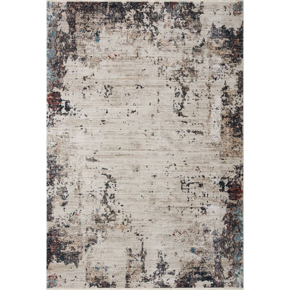Loloi Leigh Ivory / Charcoal 2'-7" X 10'-10" Runner Rug 3 Loloi Leigh Ivory / Charcoal 2'-7" X 10'-10" Runner Rug