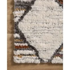 Loloi Levitt Shag Ivory / Fiesta 7'-10" X 10' Area Rug -France and Son Store LEVTLEV 05IVFD 25 de6b0071 02b6 4721 88b4 4dc4d5a302d1