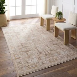 Aldwych Medallion Beige/Cream Runner Rug (3'X10') -France and Son Store LIL04 4 e65a6c70 34ed 4a68 b356 b5edb1f204e2