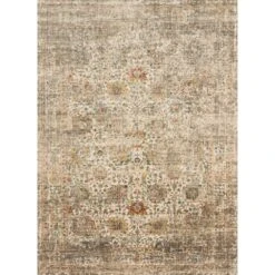 Magnolia Home By Joanna Gaines X Loloi Linnea Multi / Taupe 9'-6" X 13' Area Rug