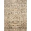 Magnolia Home By Joanna Gaines X Loloi Linnea Multi / Taupe 5'-3" X 5'-3" Round Area Rug -France and Son Store LINNLIN 05MLTA bceb4866 faca 4ed0 b0ba 56fff78151fd