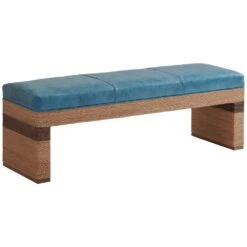 Rosemead Leather Bench