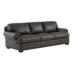Lexington Kensington Leather Sofa