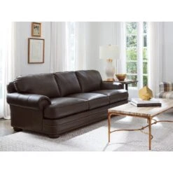 Lexington Kensington Leather Sofa -France and Son Store LL7137 33 900971 WS cccfc41c 5780 4a75 9645 d89570d2ca37