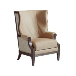 Lexington Merced Leather Wing Chair